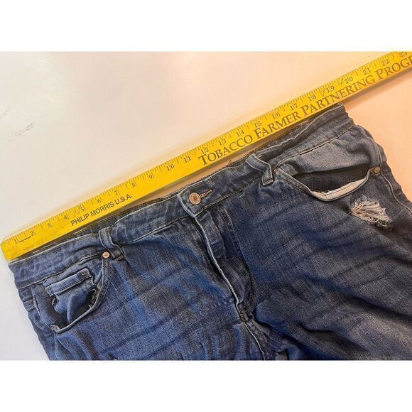 2003 Kancan Los Angeles Womens Jeans Size 3XL  Rips W38 Stretches To W44 C Pic‎ - Picture 7 of 13